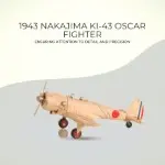 AJ094 1943 Nakajima Ki-43 Oscar Fighter 